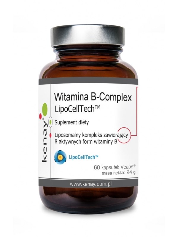 KENAY Witamina B-Complex liposomalna LipoCellTech – 60 kapsułek